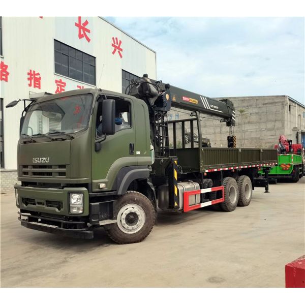 10 Ton 20 Ton Truck Mounted Crane Telescopic Straight Arm Single Arm Crane