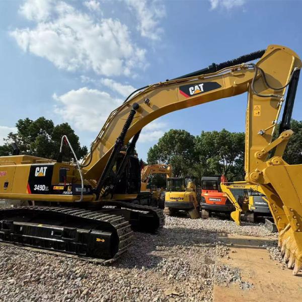 Экскаватор Японии марки 49 тонн Caterpillar CAT349D Подержанный экскаватор для продажи Caterpillar Строительное оборудование