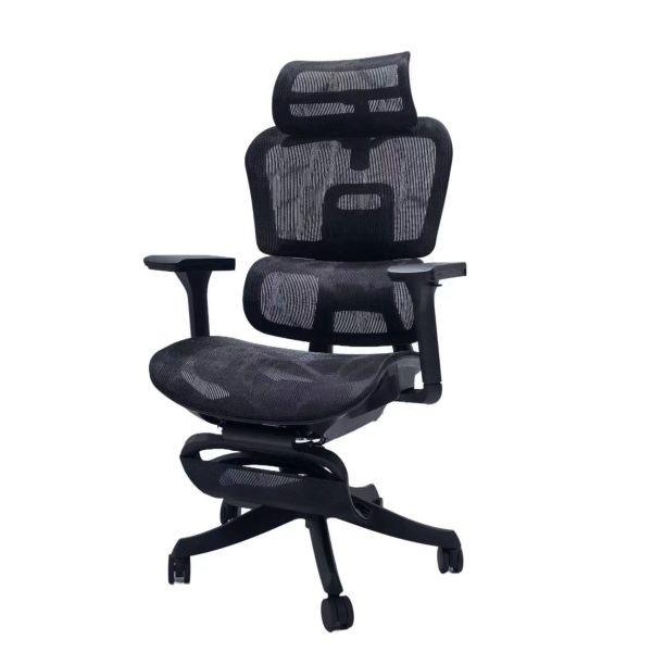 4D Armrest Height Adjustable Back Ergonomic Chair With Sliding Mechanism