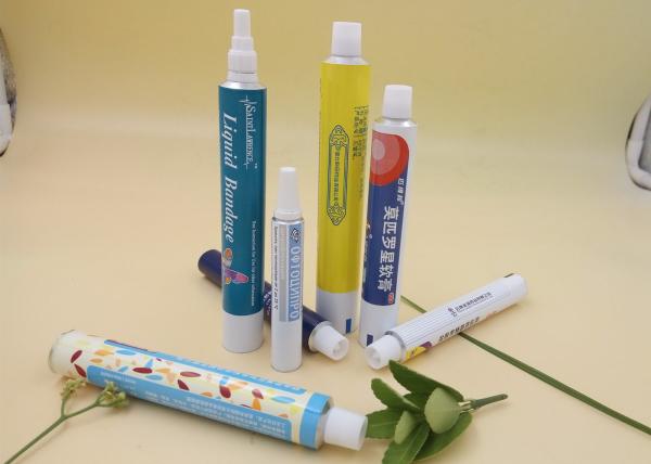 Printing Aluminum Squeeze Tubes For Cream / Gel Packaging 30ml Volume