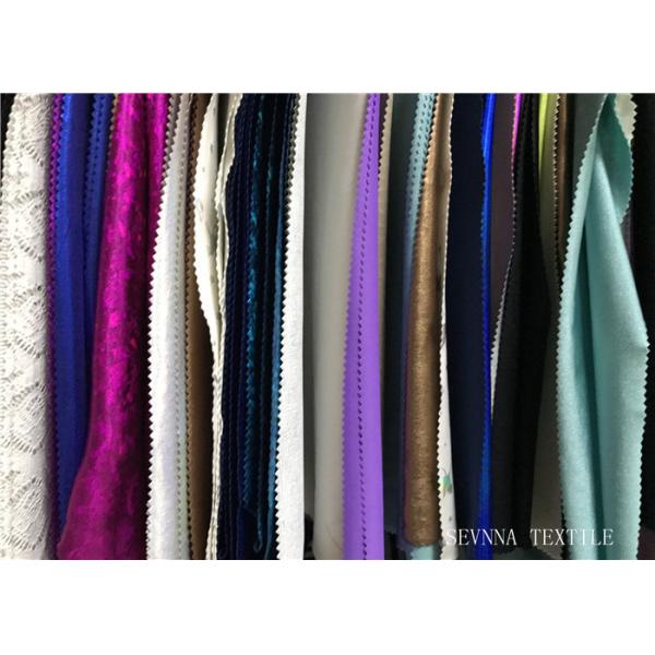 El llano colorea punto elástico bidireccional de la circular de la tela amistosa del traje de baño de Eco