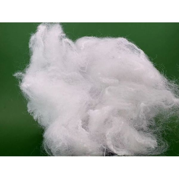 Virgin Solid Raw White Polyester Staple Fiber 15D*64mm for Hard Mattress