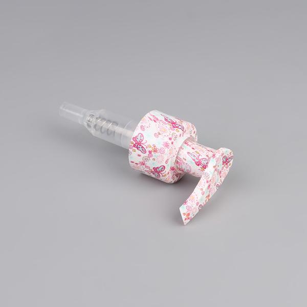 Customized 28/410 Lotion Dispenser Pump 28mm Water Transfer Shampoo