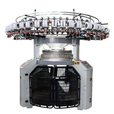 PLC Interlock Circular Knitting Machine Double Jersey 26 Inch To 48 Inch