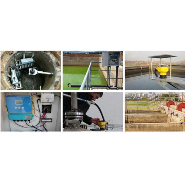 Split Type Ultrasonic Sensor Transmitter Ultrasonic Water Level Meter 10M