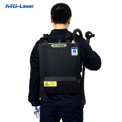 Backpack 100W 150W Fiber Laser Cleaning Machine With High Safety Level