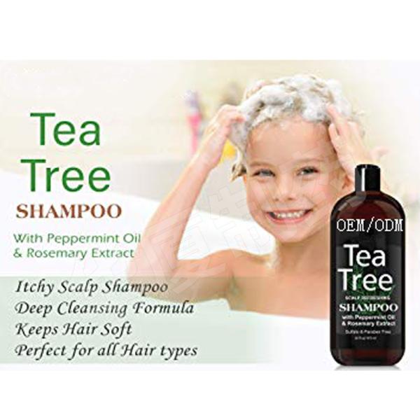 Pure Tea Tree Oil Anti Dandruff Shampoo For Sulfate Free