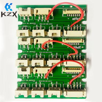 Blind Buried Vias 2 Layers PCB With Green Solder Mask Integration