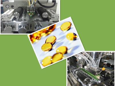 Óleo médico e pasta do gel macio que enchem a máquina da capsulagem de Softgel