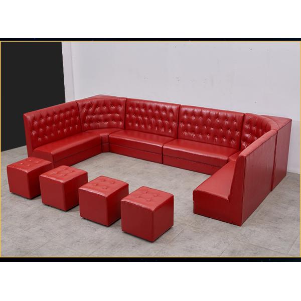 Modular U Shaped Leather Sectional Couch With Chaise Hotel Lobby Princess