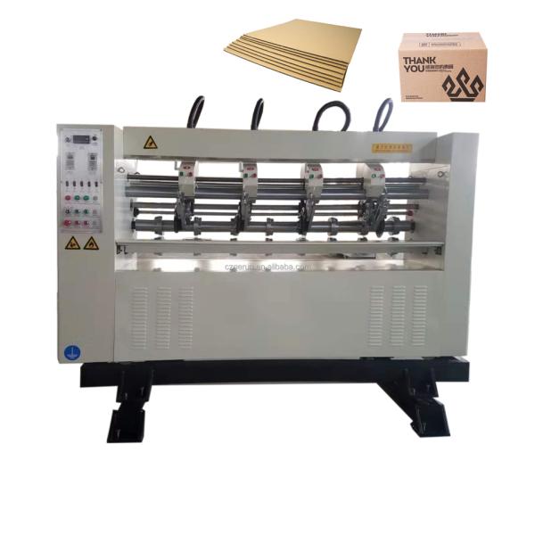 Polishing Carbon Steel Corrugated Cardboard Thin Blade Slitter Scorer Machine