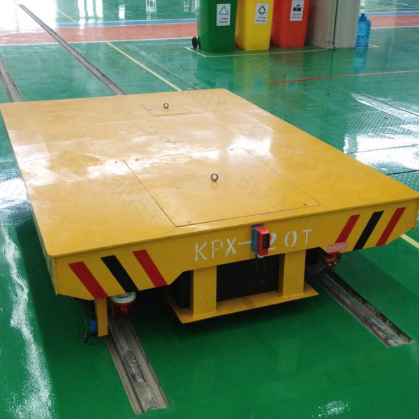 Curved Railways Warehouse Carts Material Handling Equipment Custom Length