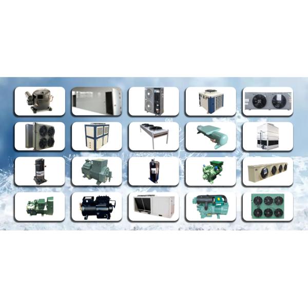 Refrigerating System Air Cooled Condensing Unit with and ECM Evaporator Fan Motor