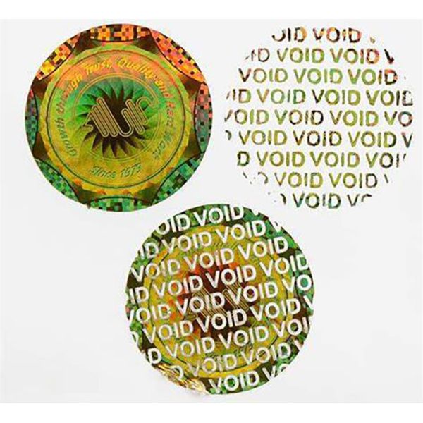 Anti Counterfeiting 3d Hologram Sticker Security Sticker Label Custom Qr Code Logo