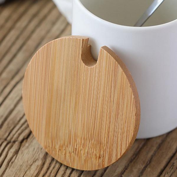 Sublimation Heat Transfer 11oz Ceramic Mug with Wooden Handle