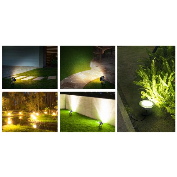 Свет Pin нержавеющей стали IK10 круговой 316L DC24V 9W