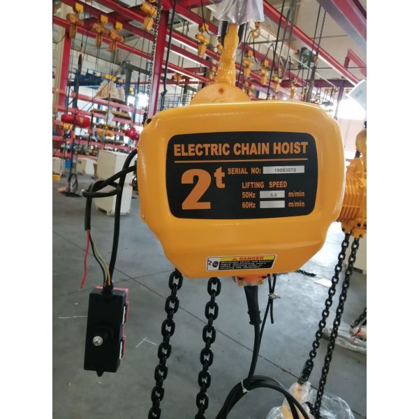 G80 Chain 10T Lifting Motorized Trolley Electric Chain Hoist
