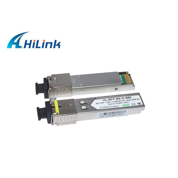 WDM 60KM соединителя BIDI 1.25Gb SFP SC 1310/1550nm