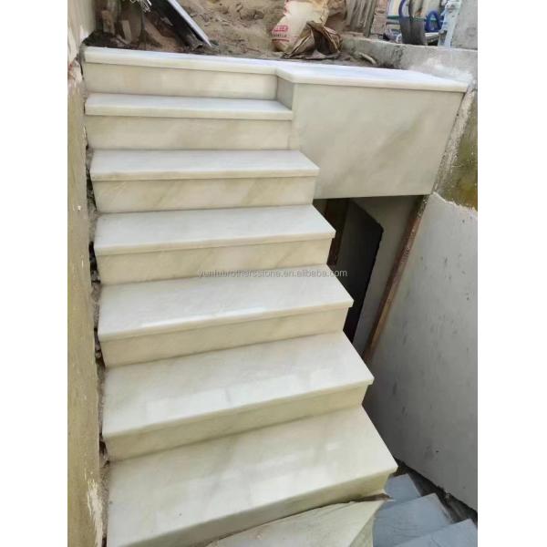 Modern Royal White Onyx Honed Marble Sheet Cut-to-Size Graphic Design Solution for Wall Panel and Dining Table Set