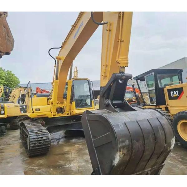 Original Japanese Used Large Excavator Yellow Heavy Equipment Digger