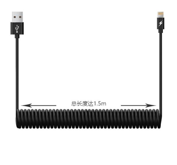 Mobile Phone Usb Data Cable , Usb Phone Charger Cable Retractable Long Lifespan