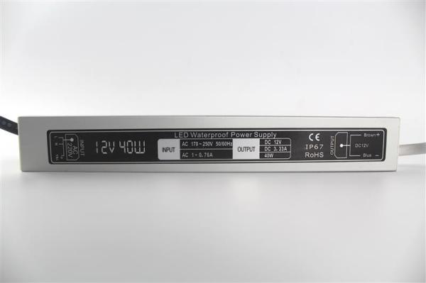 Best-seller 12v 40w resistente à água IP67 LED fonte de alimentação LED driver fabricante
