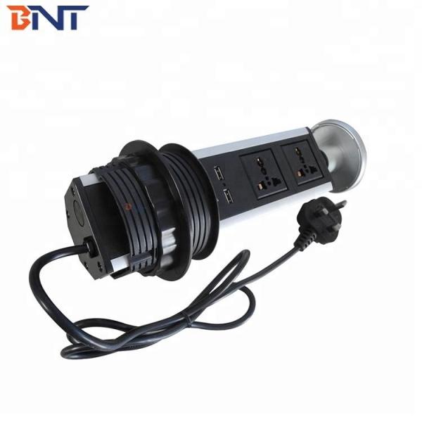 BNT furniture pop up multimedia connector with usb  charging for kitchen  furniture power data jack