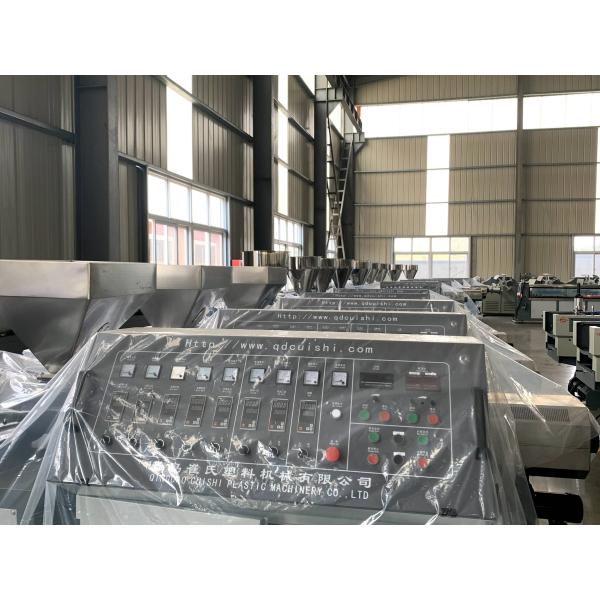 Polymer Extrusion Hot Water Supply Pipe Plastic Screw Extruder With 70mm Screw Diameter And 1000mm Screw Length