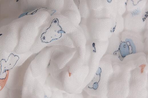 Baby face towel 6 layer 100% cotton washing gauze baby bibs handkerchief 30x30cm