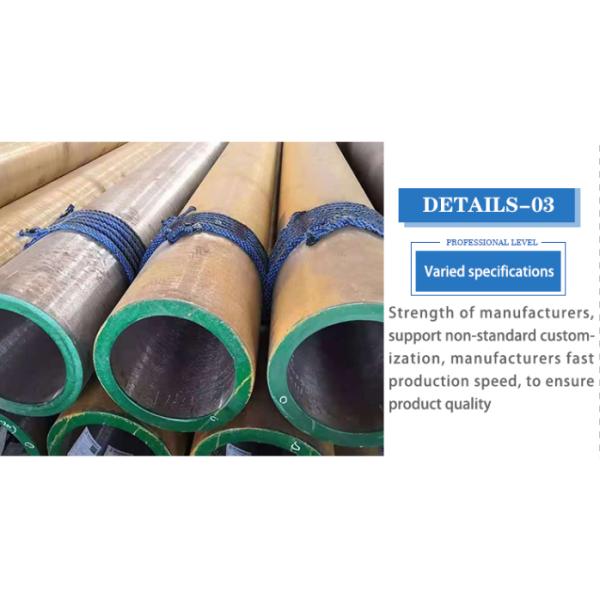 SCH40 SCH80 4 Inch Carbon Seamless Steel Pipes 8 Inch 12 Inch 13 Inch Mild ASTM A106 GR.B