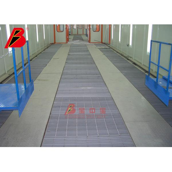 Man Lift In Bus Paint Booth 3D Lifting Platform For Truck Spray Booth
