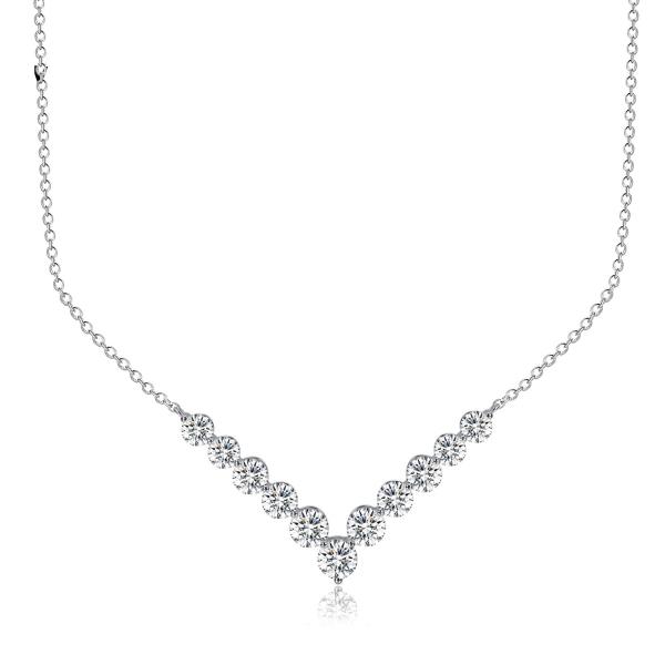 18k ouro Moissanite Diamante Sorriso colar pendente para dar presente