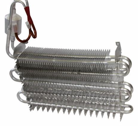 Refrigerator No Frost Aluminum Evaporator Copper Fin Tube Evaporator