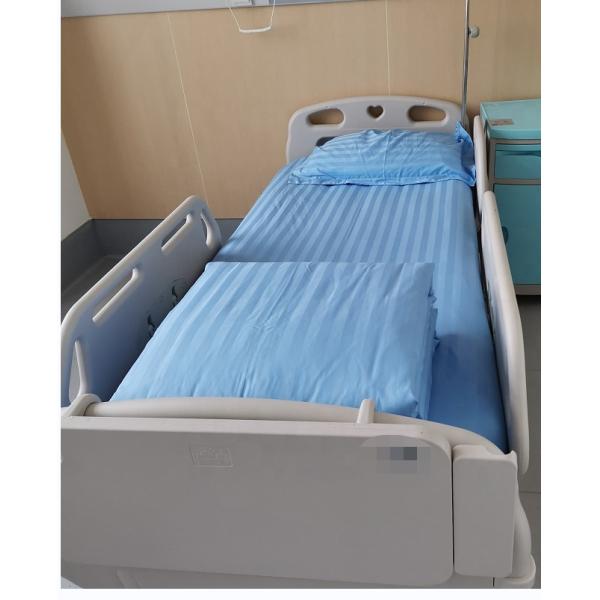 Blue and White Striped Sheets 100% Cotton Hospital Bedding Sets at for in Grade A
