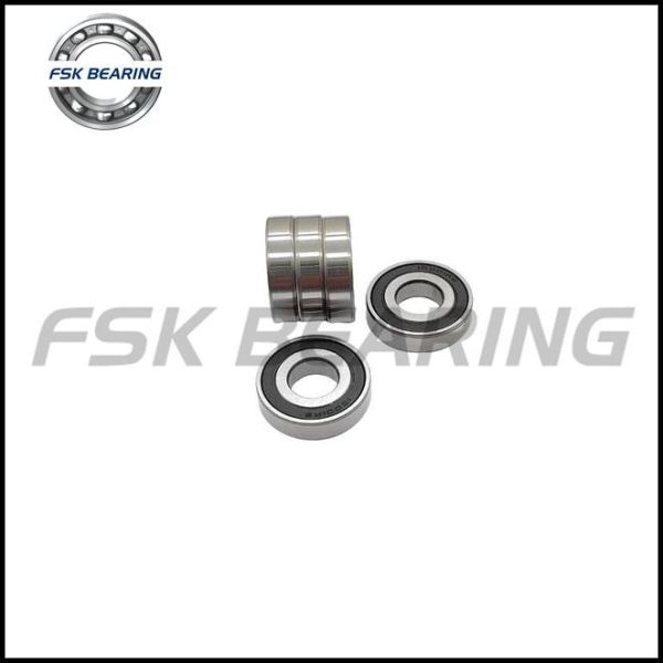 F698RS 6.35x19x6x8.15mm Inner Ring With Protruding Non Standard Flange Cup Bearing Deep Groove Ball Bearing