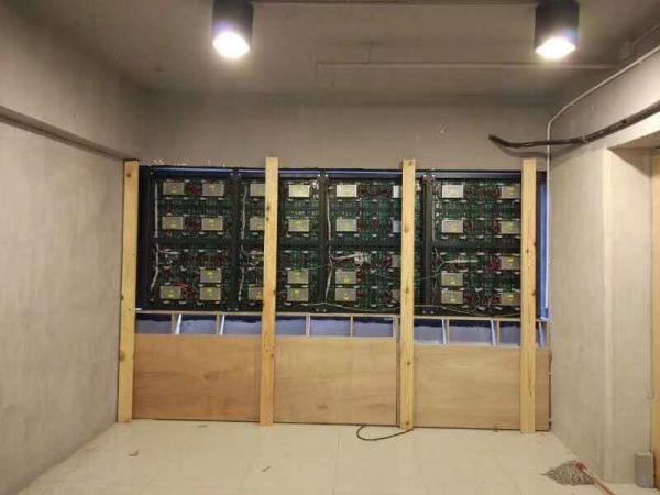 P6 SMD 3535 Outside LED Video Wall Panels With 960mm*960mm Simple Cabinet Shenzhen Factory
