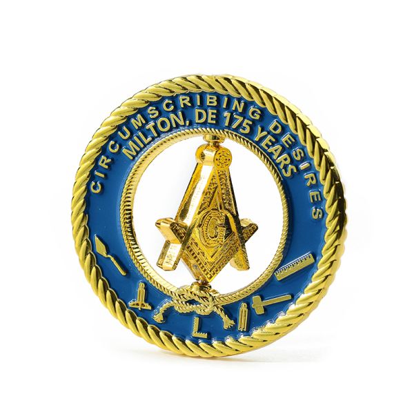 Personalized Soft Enamel Custom Metal Coin with Double Side Design and Customized Logo