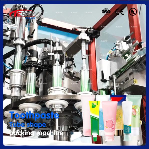 Manipulator Station for Sealing and Coding Toothpaste Packaging Machine for Ointment