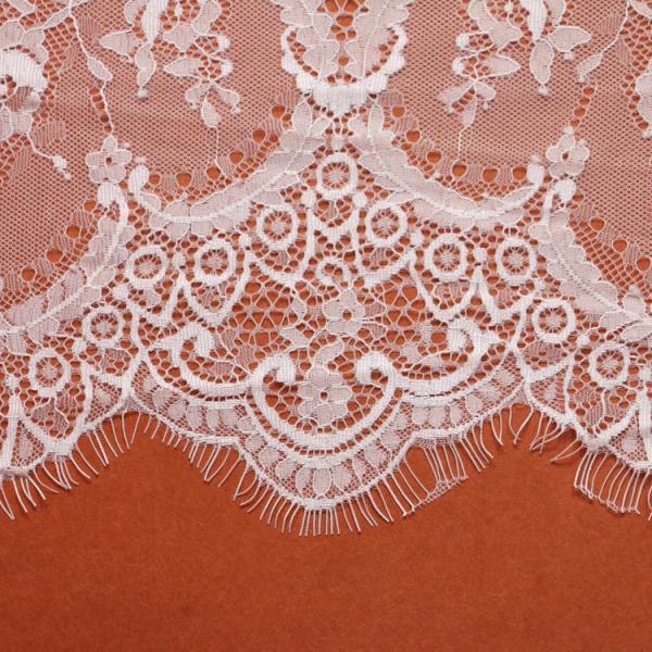 Green Environmental Protection  Eyelash Lace Fabric  for Wedding Dress