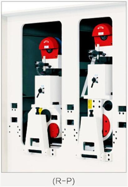 BSGKR-R13 Two Heads Fast Speed Feeding Plywood Veneer Finishing Polishing Sanding Machinery