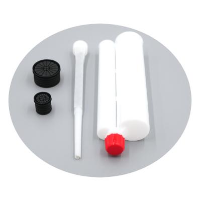 400ml 3:1 Empty Plastic 2 Part Epoxy Cartridge Tube For Polyurethane Foam Tube