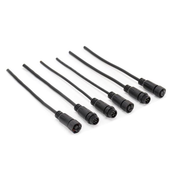 Pluggable Circular Aircraft Wire Connectors M16 Electric LED Lamp Use