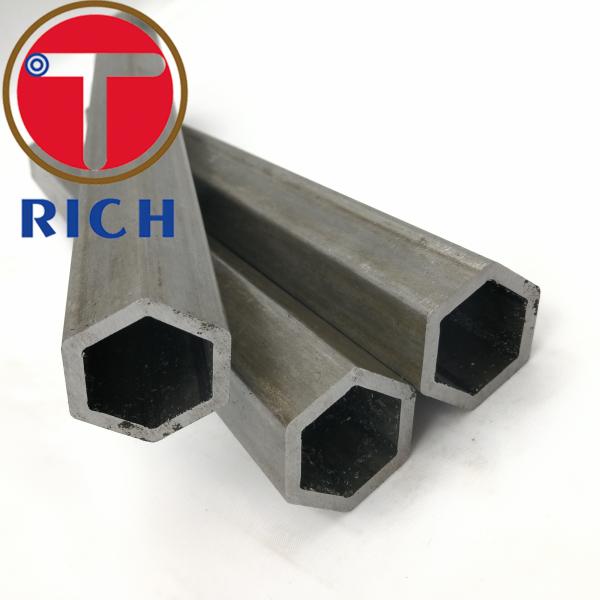 Cold Drawn Special shaped Alloy Structural shapes Hollow Hexagonals Fin Double Omega  Steel Tubes profile