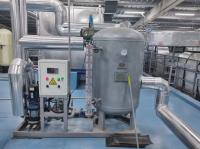 Système de récupération d'eau de condensat pneumatique pour récupération fermée de condensat dans les systèmes de chauffage à la vapeur