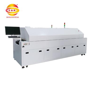 Hot Air Reflow Oven HXT-H635LS PCB Reflow Soldering factory SMT Manufacturing Process