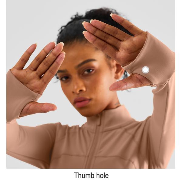 Full Zipper Horse Riding Tops With Thumb Hole Winter Fleece Equestrian Jacket