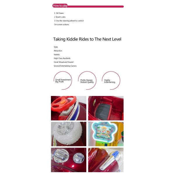 ЛКД экранирует автомобили бампера детей, езду пластмассы/стеклоткани на автомобиле бампера