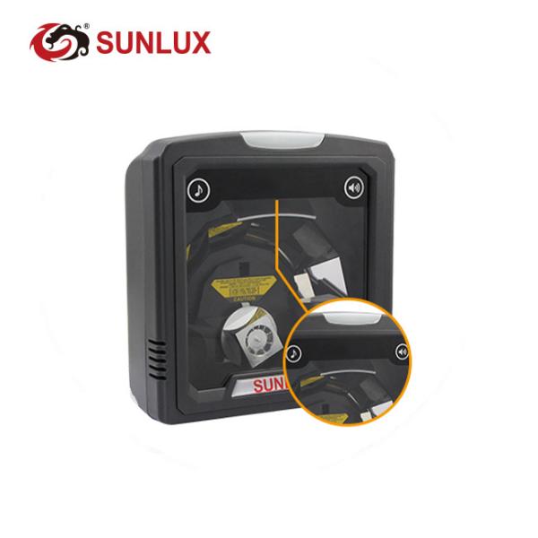 High Speed 1D Table Laser Omni Barcode Scanner Desktop Auto Sense Scanner