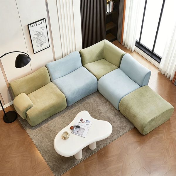 Vacuum Pack Sectional Couches Luxury Living Room Sofa Modular Compressed Sofa Set Furniture