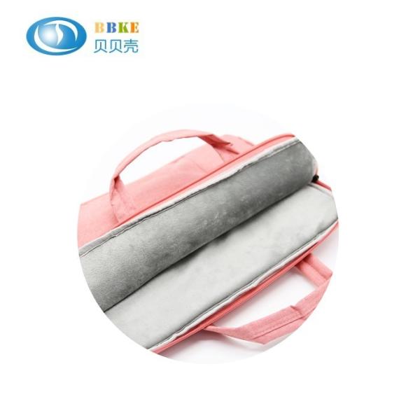 Cor EVA Laptop Case Messenger Bag feita sob encomenda do rosa, caixa dura do portátil para a mulher